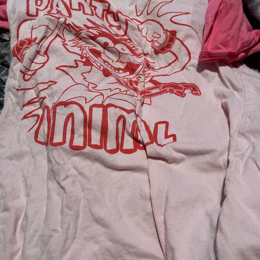Pink Graphic Short Sleeve Tee